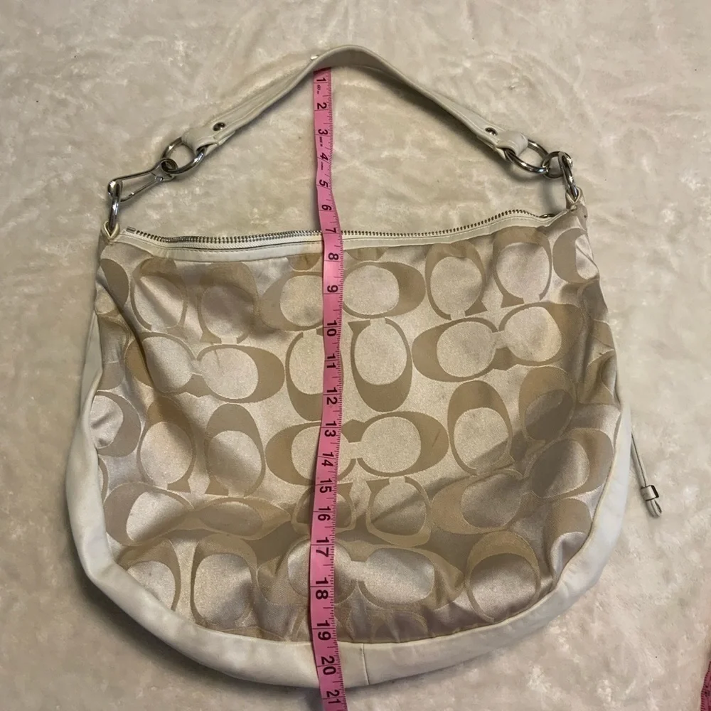 Coach All Signature Hobo Bag with Wallet